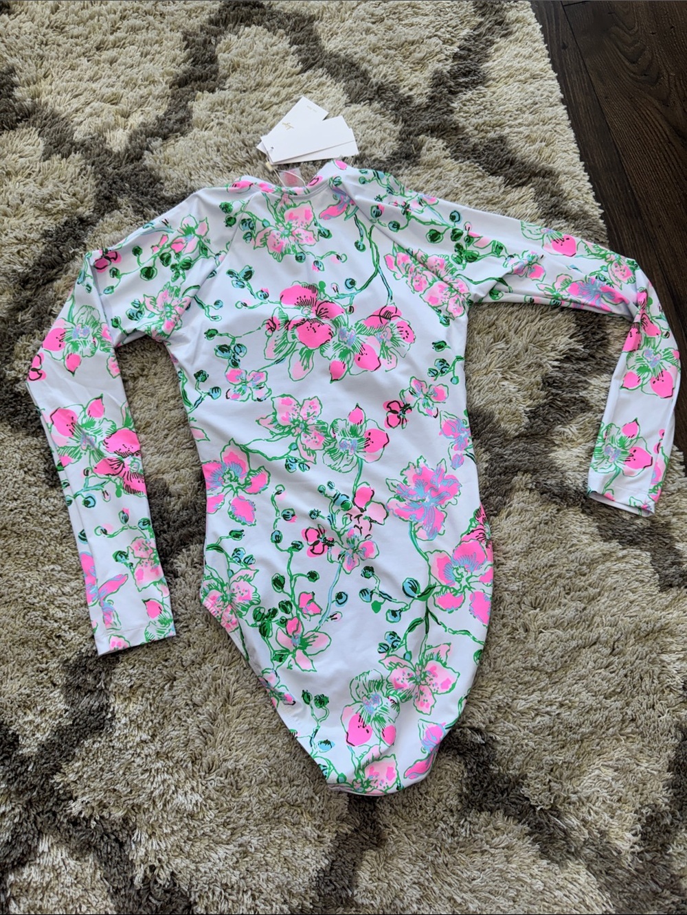Lilly Pulitzer Randee Rashguard One Piece - Picture 8 of 9